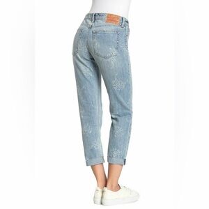 LUCKY BRAND Women's Sienna Slim Boyfriend Printed Jeans